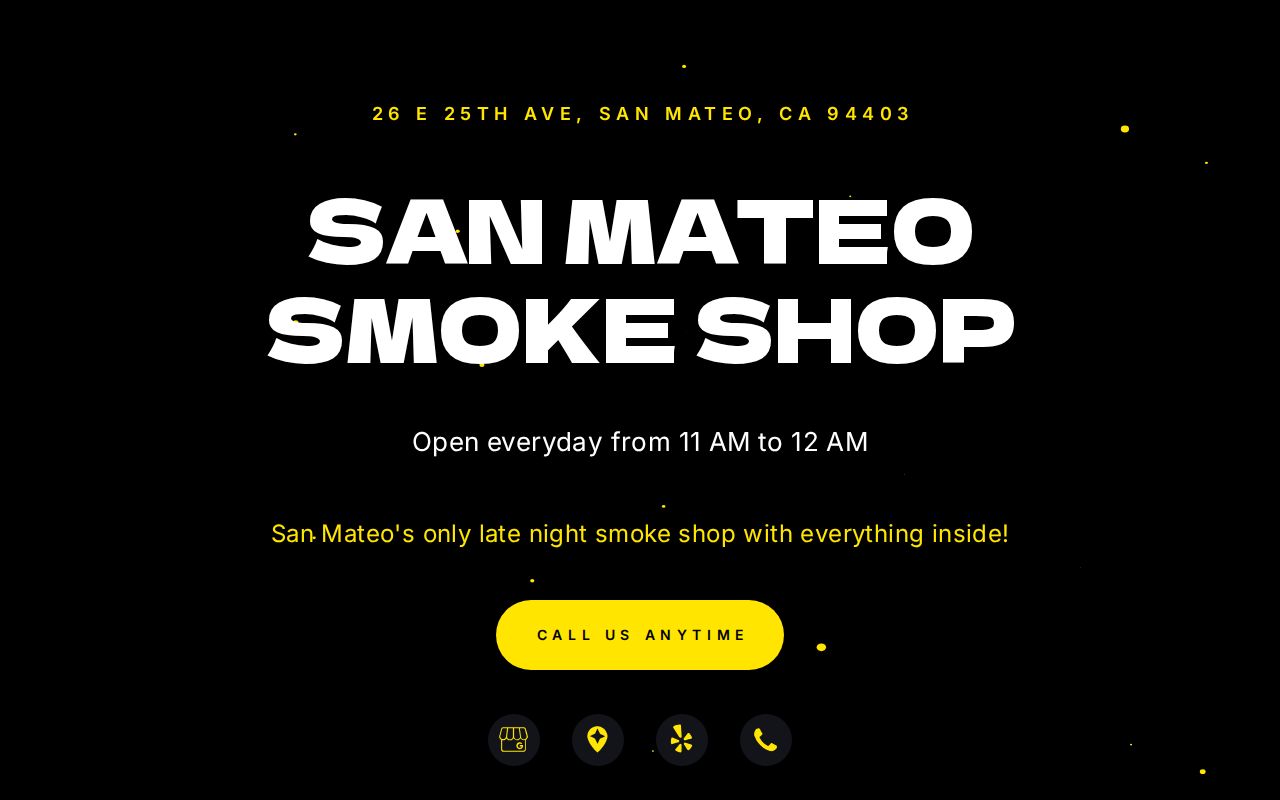 San Mateo Open Late Nights 11 am to 11 pm